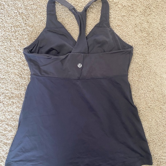 Dark Gray Lululemon Tank - Picture 2 of 4
